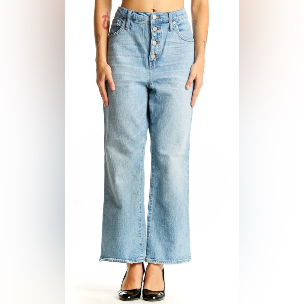 Madewell Light Blue Buttonfly Jeans